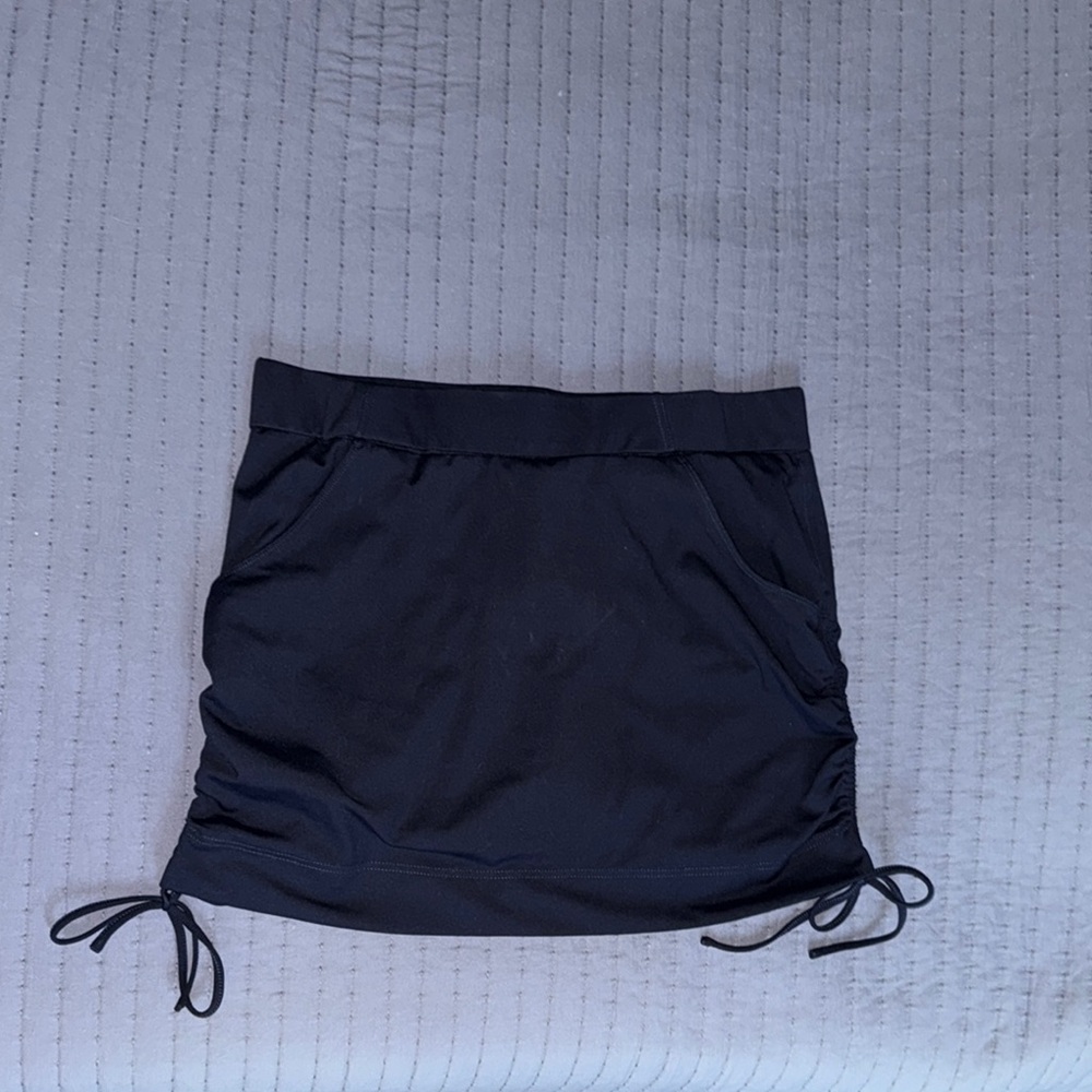 Nicole Miller Blue Skorts with Adjustable Side Ties